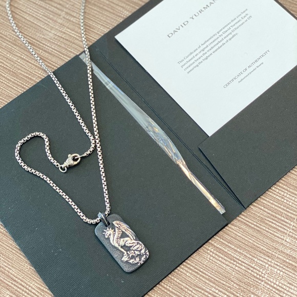 SALE 🚨 DAVID YURMAN NECKLACE STERLING SILVER - Picture 2 of 8